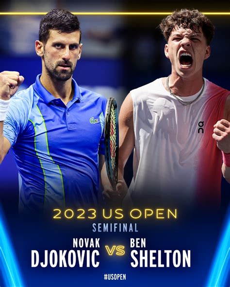 Djokovic vs shelton - Ben Shelton's 143 MPH second serve against Novak Djokovic in the semifinals of the 2023 US Open.Don't miss a moment of the US Open! Subscribe now: https://bi...